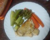 Foto del paso 3 de la receta: Pechuga de pollo con verdura cocida