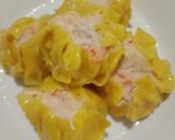 รูปขั้นตอนการทำที่ 7 ของ ขนมจีบไก่ผสมกุ้ง (Chicken and Shrimp Shumai)