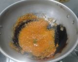 A picture of step 3 of Green Peas Sundal.