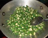 A picture of step 2 of Bhindi.