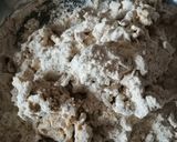 A picture of step 2 of Spicy missa (gram flour) paratha.