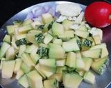 A picture of step 1 of Mashed Kaddu Ki Subji.