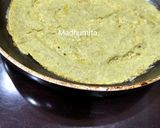 A picture of step 2 of Pessarattu.