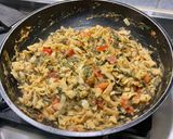 Une image de l'étape 14 de Nouilles à l'oseille, tomates, ail, crème et persil.