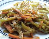 Foto del paso 5 de la receta: Salteado de caiguas / pepino guiso🤔🥗🥙