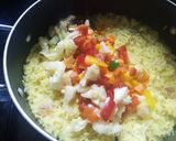 A picture of step 4 of Tropical coconut pineapple rice #4weekschallange.