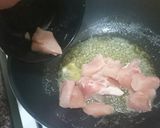 Foto del paso 6 de la receta: Pollo con crema de champiñones
