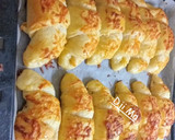 Sajtos (mascarponés) kiflik recept fázis 6 fotója