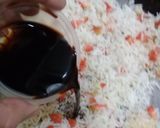 A picture of step 5 of Egg Fried Rice.