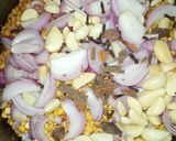 A picture of step 4 of Beef Resha kabab.