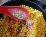 A picture of step 2 of Masala Hot Corn.