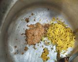 A picture of step 3 of Vegetable Broken Wheat khichdi.