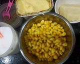 A picture of step 1 of Cheese butter corn.