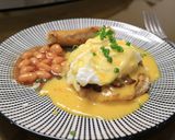 รูปขั้นตอนการทำที่ 5 ของ Egg Benedict