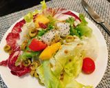 Hình bước làm 2 của món Salad trái cây