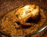 Foto del paso 26 de la receta: Pollo confitado al horno con pasas y orejones