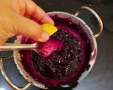 A picture of step 5 of Jamun Fruit Jam.