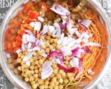 Foto del passaggio 4 della ricetta INSALATA FANTASIA con SALSA VINAIGRETTE