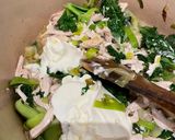 A picture of step 2 of Leftover roast chicken and leek pie.
