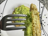 Panqueque de avena salado