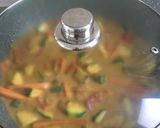 Currys zöldség (vegán) recept fázis 3 fotója
