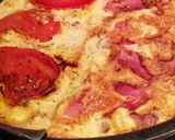 Sonkával és sajttal töltött tortilla recept fázis 2 fotója