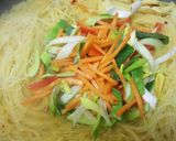 Hình bước làm 2 của món Miến xào Curry #cleaneating #healthyfood
