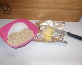 Cseresznyés kocka mandulamorzsával recept fázis 1 fotója