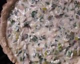 Une image de l'étape 2 de Quiche aux oignons.