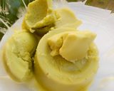 A picture of step 6 of Homemade avocado and coconut Milk ice cream.