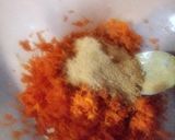 Foto del paso 1 de la receta: Cookies de zanahoria rallada