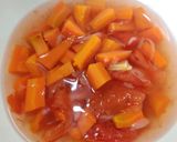 A picture of step 6 of Carrot Tomato Soup.