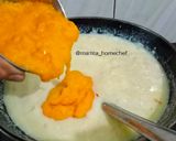 A picture of step 2 of Mango Halwa.