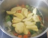 Une image de l'étape 3 de Soupe verte.