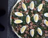 Foto del paso 5 de la receta: Tarta de espinaca y salchichas