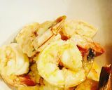 Foto del paso 2 de la receta: Gamberi alla Toscana, e Melanzanna alla formage di capra e mandorle - Langostinos a la Toscana