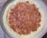 Foto langkah ke 5 dari resep Pizza Homemade Tanpa Saus Full Mozarella Cheese (Pizza Teflon).