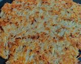 A picture of step 3 of Potato Cheela.