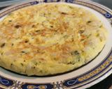 Foto del paso 4 de la receta: Tortilla de Bacalao con Ajetes y Judías blancas