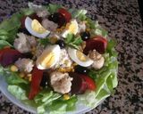 Une image de l'étape 2 de Salade des légume et riz au citron.
