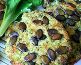Une image de l'étape 5 de Galettes de brocolis et graines de courge.