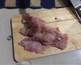 รูปขั้นตอนการทำที่ 1 ของ หมูทอดจิ้มแจ่ว