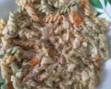 Foto del paso 4 de la receta: Hélices de verduras con nata baja en grasas