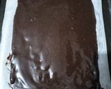 Foto langkah ke 5 dari resep Brownies Crispy Ketan Hitam.