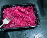 A picture of step 6 of Pomegranate Granita.