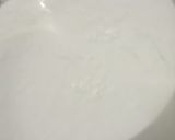 A picture of step 1 of Black currant (Violet) Shrikhand.