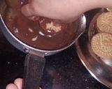 A picture of step 4 of Chocolate Biscuit Fudge.