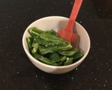 A picture of step 2 of Butter Roasted Jalapeño Peppers.