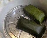 Foto langkah ke 4 dari resep Nagasari pandan.