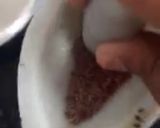 A picture of step 3 of Oats shake.